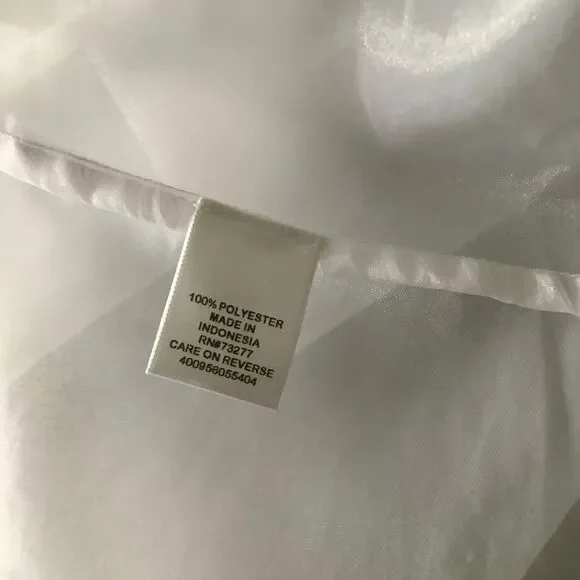 ‎ELLE SHEER SLEEVELESS BUTTON UP TOP SIZE 6 - Picture 6 of 6